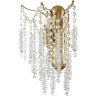Бра LUMION KRISTINA CLASSI LN25 22 Е14 2*40W 220V латунь, металл/хрусталь 8243/2W