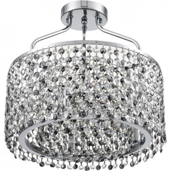 Люстра потолочная LUMION LAYLA CLASSI LN25 8244/5C E14 5*40W 220V хром, металл/хрусталь
