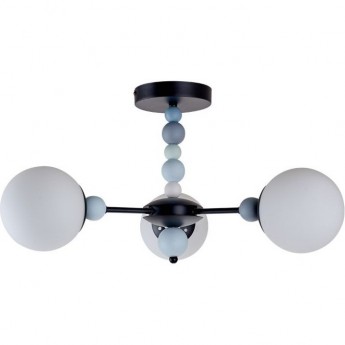Люстра потолочная LUMION SUNDAY 6526/3C MODERNI LN23 E14 3*40W 220V черный