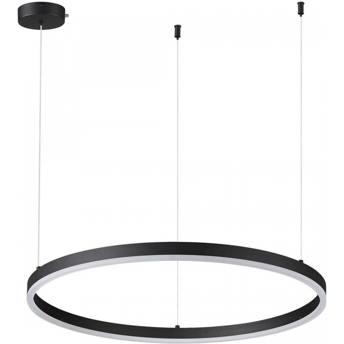 Светильник подвесной LUMION ECHO LEDIO LN23 015 LED 50W 3000-6000K 1966Лм 220V чёрный 6530/50L